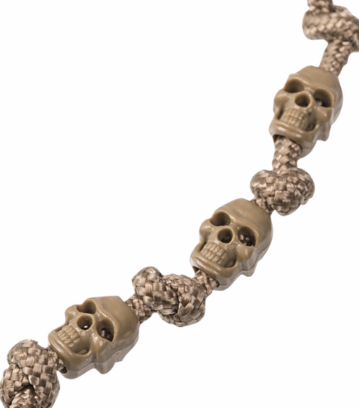 Mil-Tec Skull završeci za uzicu 10kom, coyote
