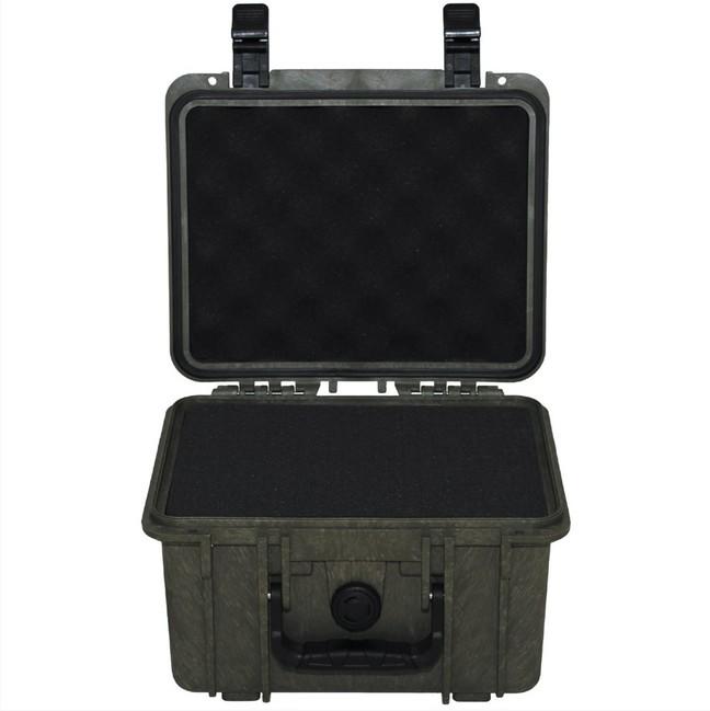 MFH plastični vodonepropusni box, maslinasto zelen, 26,7 x 23,9 x 18 cm