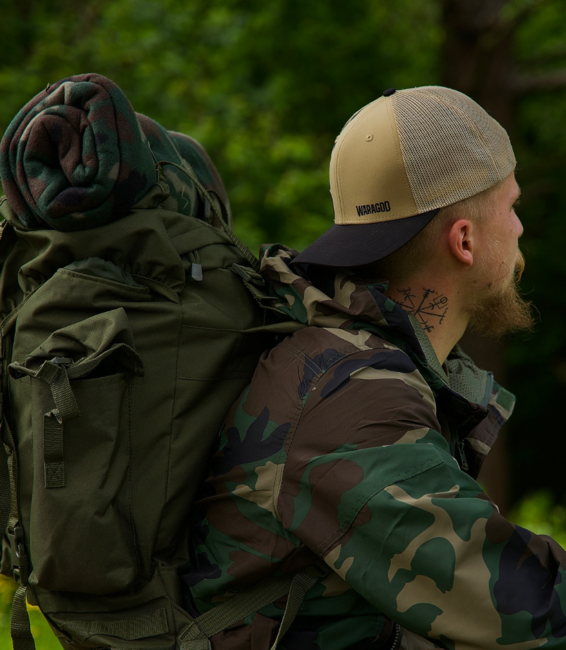 WARAGOD Joküll kapa sa šiltom, khaki