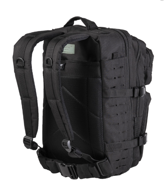 Mil-Tec US Assault Large ruksak Laser Cut, crn, 36L