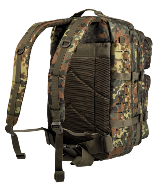 Mil-Tec US Assault Large ruksak Laser Cut, flecktarn, 36L