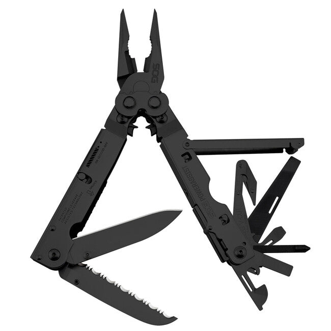 SOG POWERASSIST multifunkcionalni alat Multi-Tool, Black Oxide, NYLON SHEATH