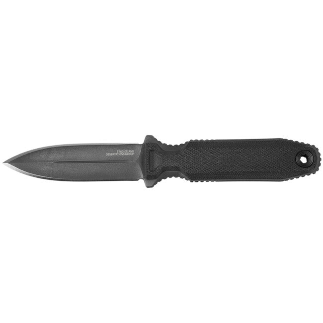 SOG PENTAGON FX COVERT fiksni nož – Blackout