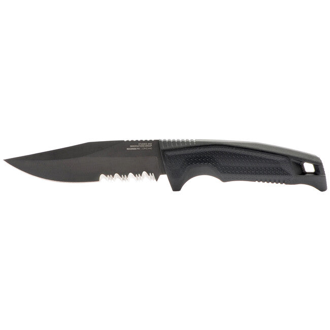 SOG RECONDO FX fiksni nož Partailly, Black, Partially Serrated