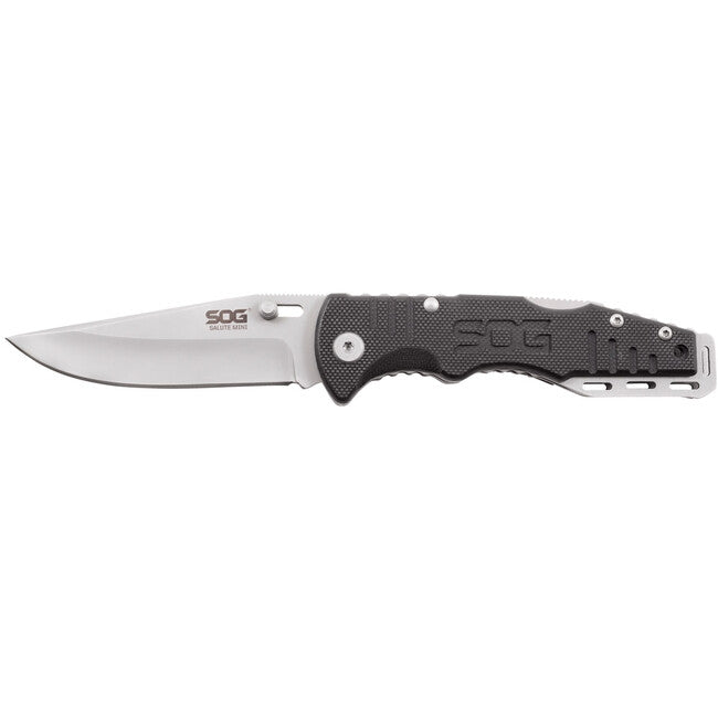 SOG SALUTE MINI sklopivi nož BEAD BLAST, G10