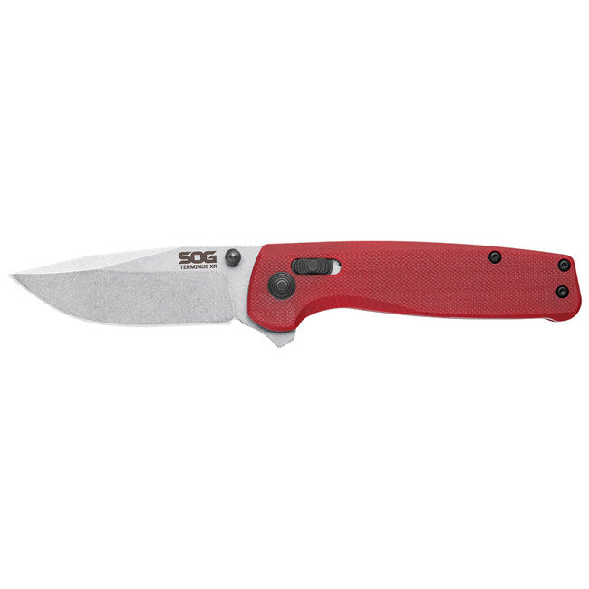 SOG TERMINUS XR sklopivi nož G10, CRIMSON