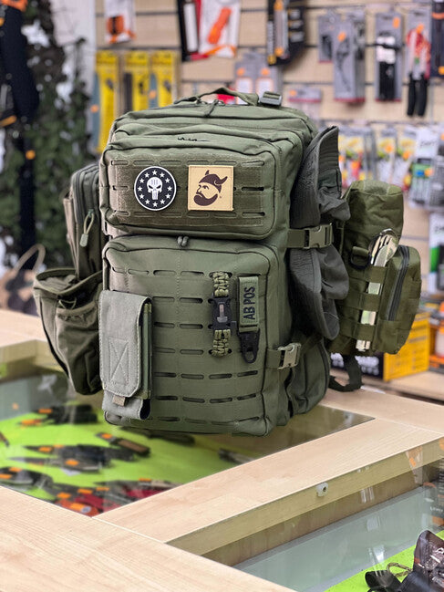 WARAGOD Soldat assault ruksak 45L, crni