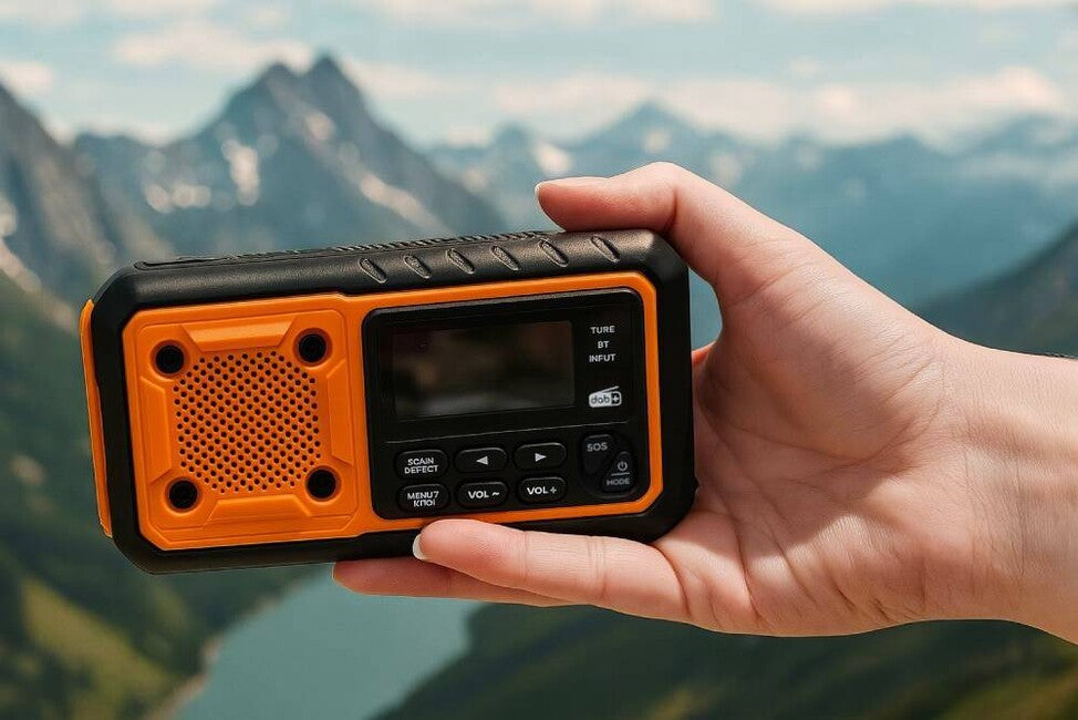 Liber Montis Sonus multinamjenski radio DAB/DAB+ FM s Bluetooth 5.1 i SOS funkcijom