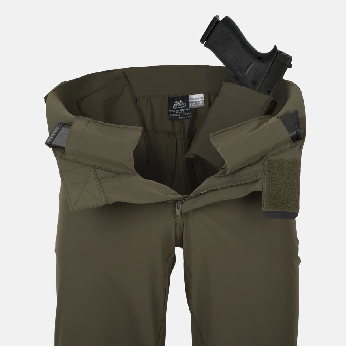 Helikon-Tex COVERT nohavice VersaStretch taktické Versa Stretch Lite, Khaki – detail 9