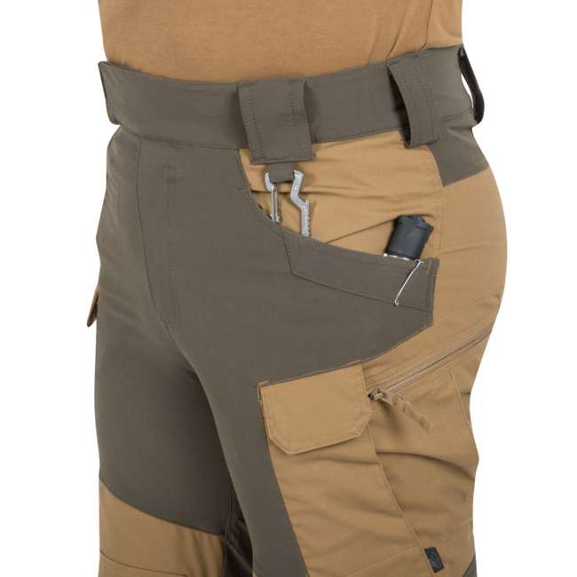 Helikon-Tex Hybrid Outback hlače DuraCanvas, sive/crne