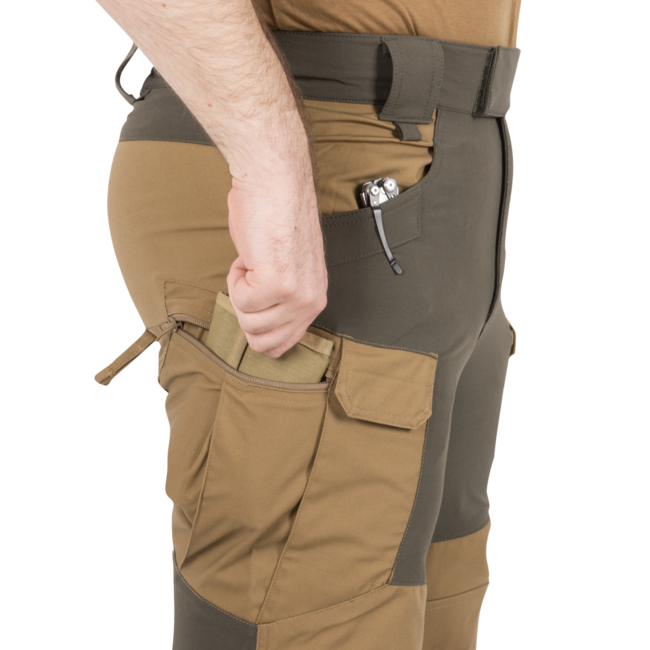 Helikon-Tex Hybrid Outback hlače DuraCanvas, sive/crne