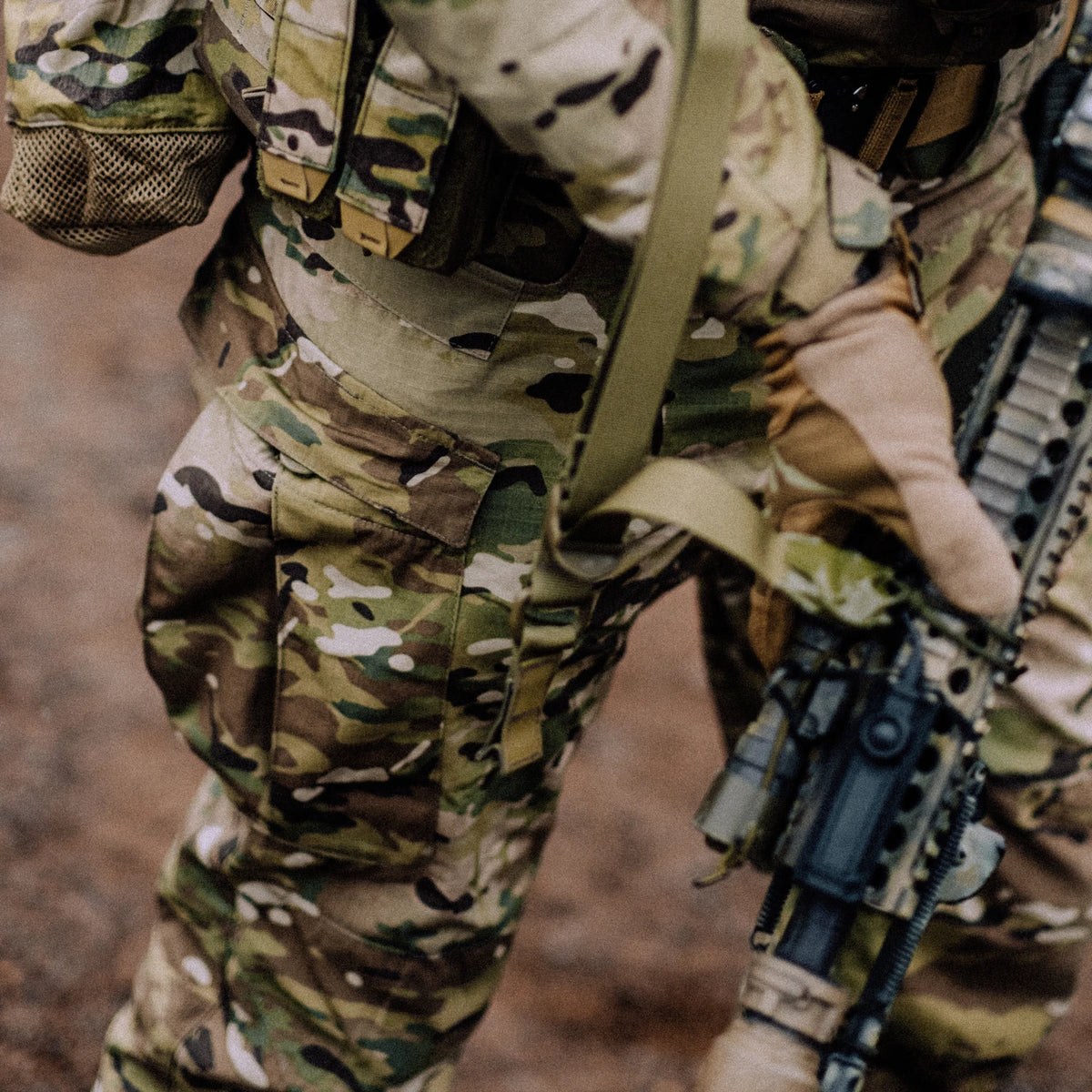 Helikon-Tex MBDU nohavice NyCo Ripstop, Olive Green – v použití 1