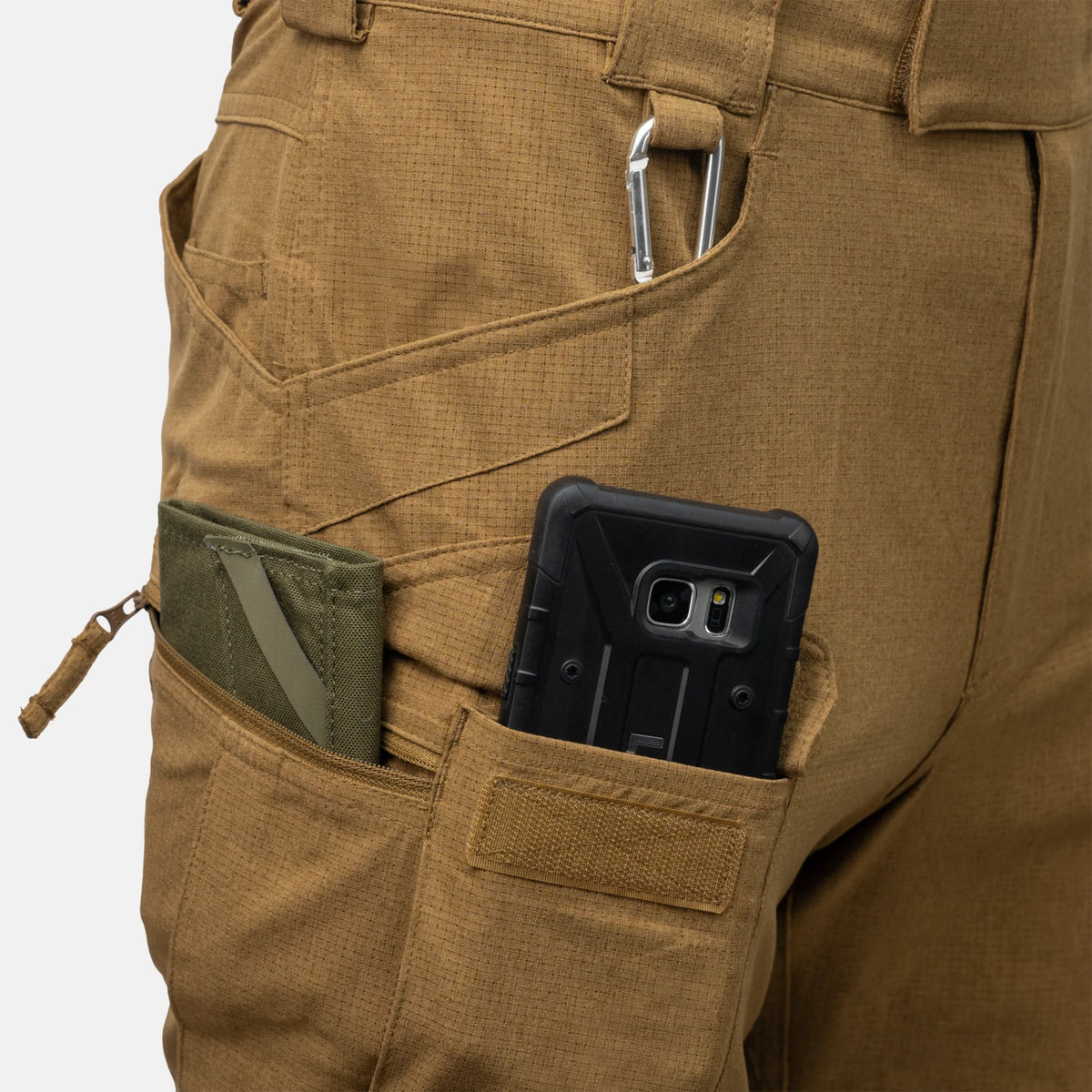 Helikon-Tex OTS Ultra AeroTech kraťasy, shadow grey – detail 2