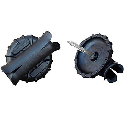 Speed Cinch Spinner outdoor vijak za pričvršćivanje, crni, 2 kom