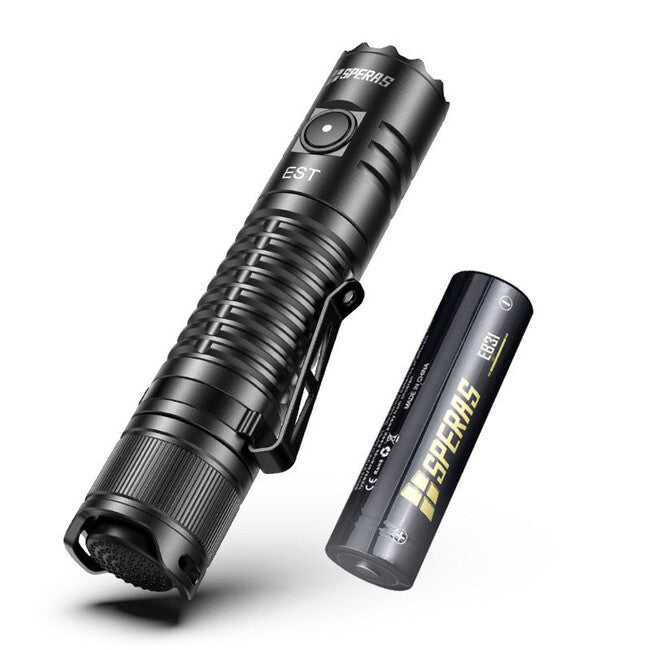 Speras Luminus SST40 punjiva LED svjetiljka, crna