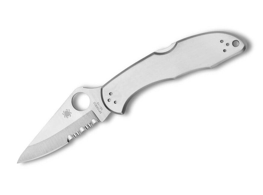 Spyderco Delica 4 džepni nož potpuno čelični, 7,5 cm