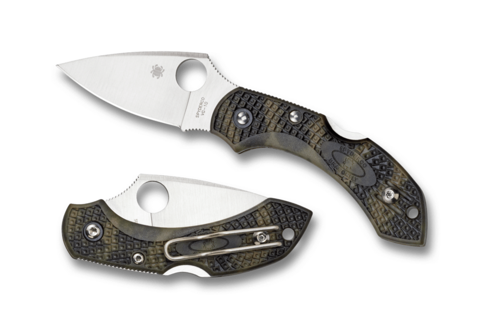 Spyderco Dragonfly 2 Lightweight džepni nož, zeleni, sintetika, 5,8 cm