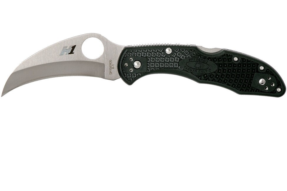 Spyderco Tasman Salt 2 nož FRN, crni, 7,4 cm