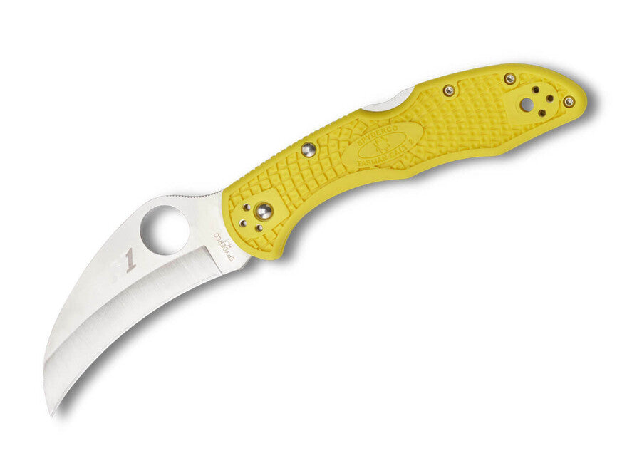 Spyderco Tasman Salt 2 nož FRN, žuti, 7,4 cm