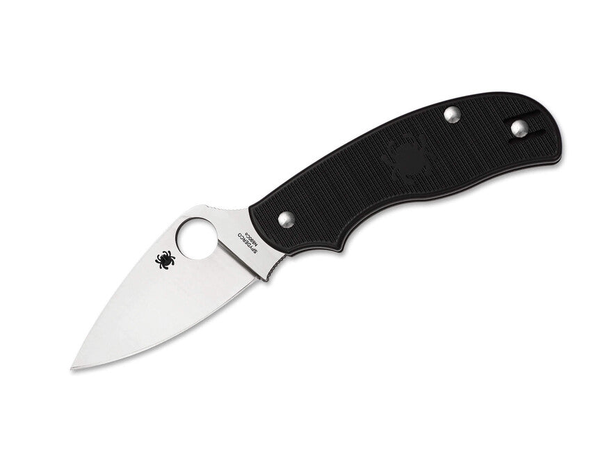 Spyderco Urban Leaf Lightweight džepni nož FRN, crni, 6,6 cm