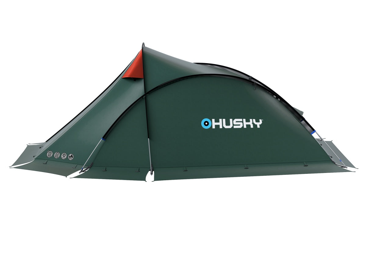 HUSKY Šator Extreme Flame 2 šatorska koliba, zeleni