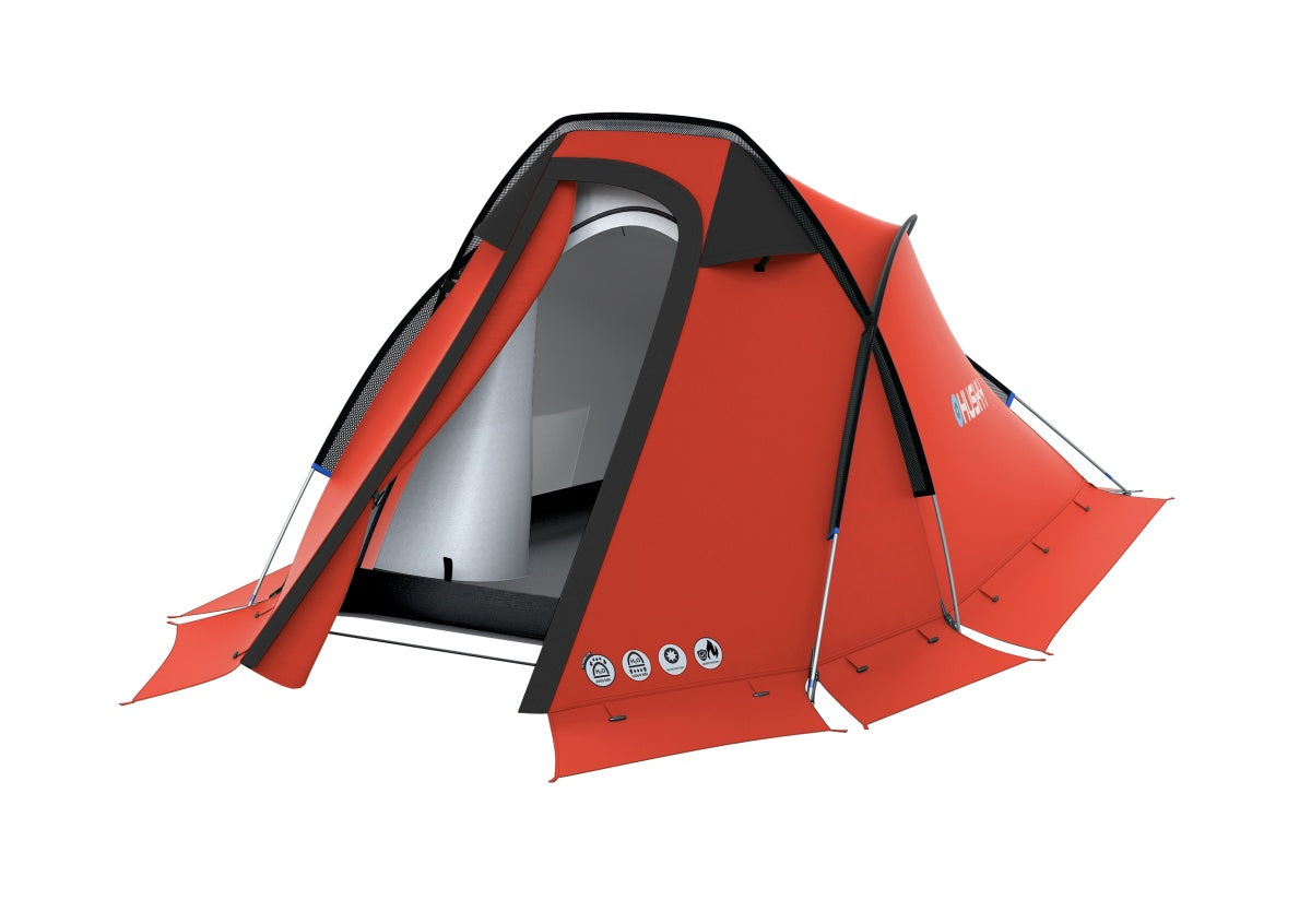 HUSKY Šator Extreme Flame 2, crveni