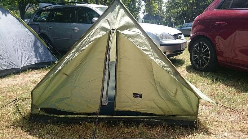 MFH šator minipack za 2 osobe BW tarn, 213x137x97cm