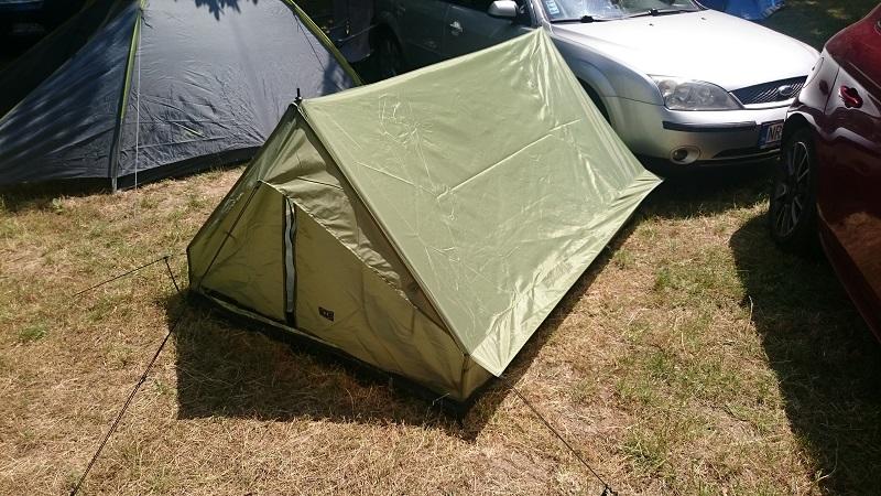 MFH šator minipack za 2 osobe BW tarn, 213x137x97cm