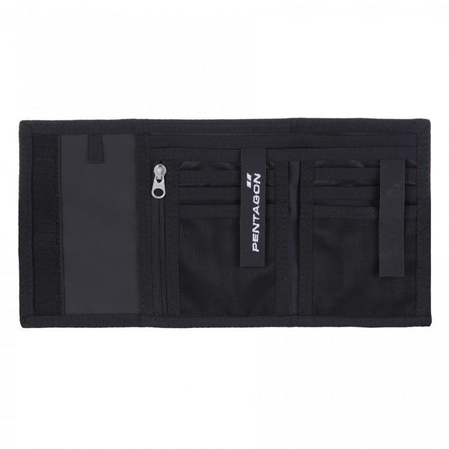 Pentagon Stater 2.0 novčanik Stealth, crn