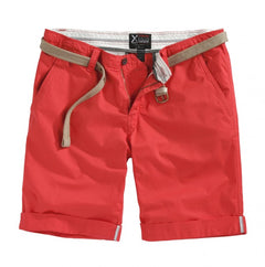 Surplus Chino kratke hlače, crvene