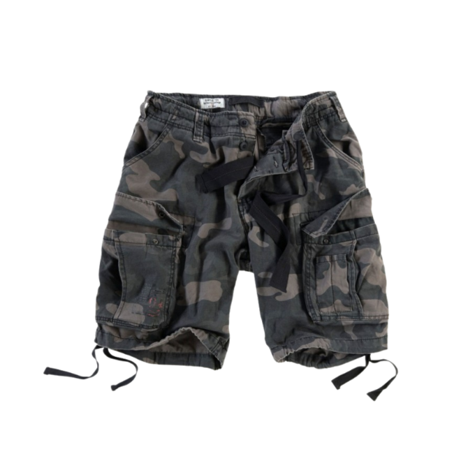 Surplus Vintage kratke hlače, black-camo