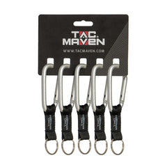 Tac Maven privjesak na karabiner 8mm, srebrni