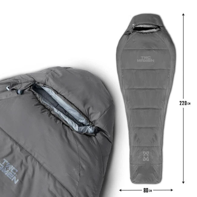 Tac Maven vreća za spavanje Mumija 360gr/m², cinder grey