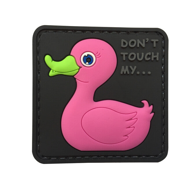 WARAGOD Tactical Rubber Duck 3D našivak, ružičasti