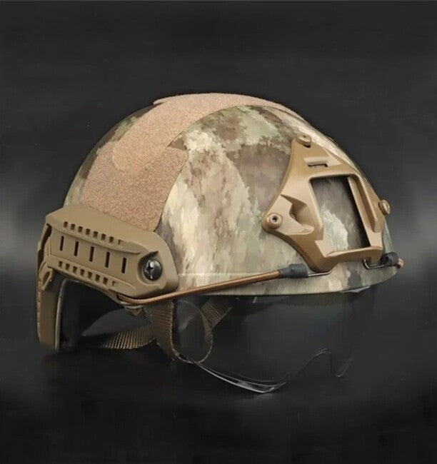 DRAGOWA Tactical Fast MH taktička kaciga s naočalama Charger, AT (bez certifikacije)