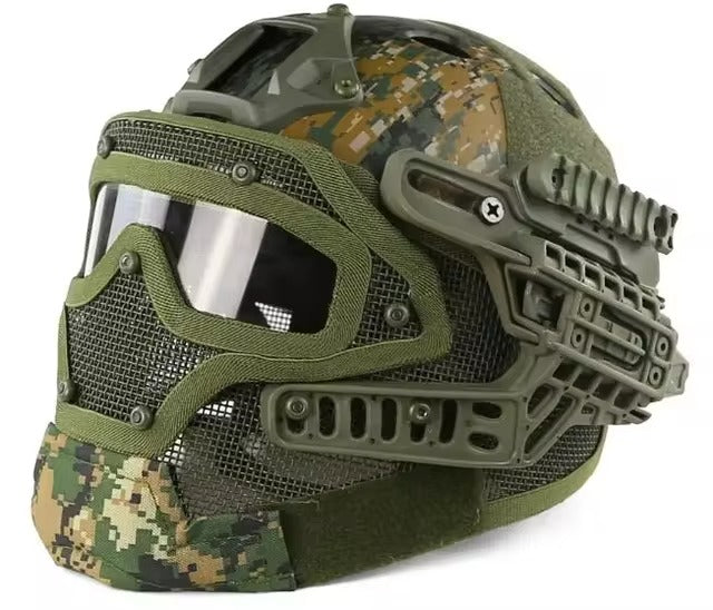 DRAGOWA Tactical Hammer taktička kaciga, Digital Woodland (bez certifikacije)