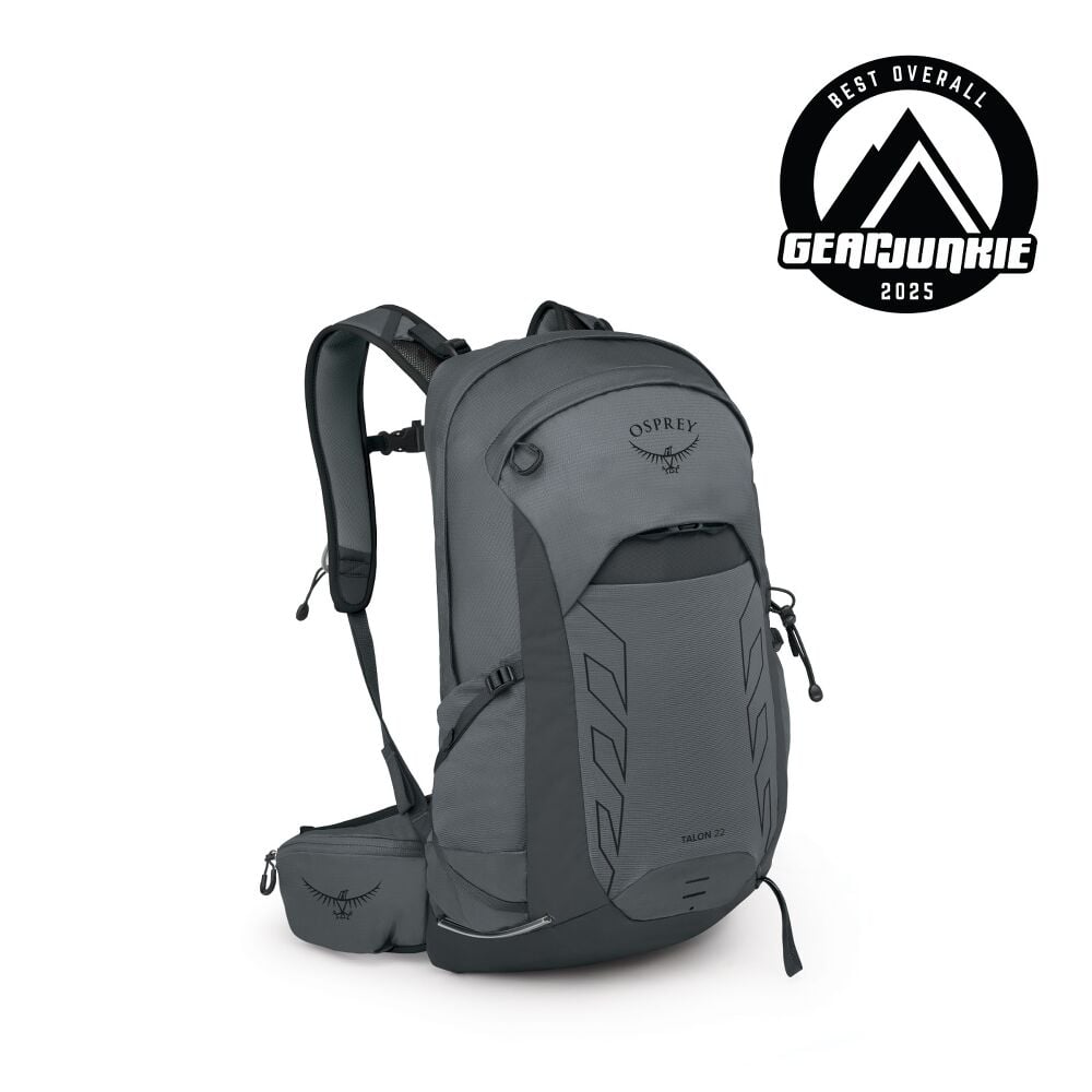 OSPREY TALON 22 turistický batoh, phantom grey/dark charcoal