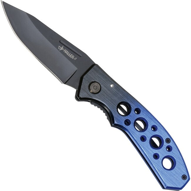 Haller Tame Dark Blue II džepni nož 420rsf, s kopčom