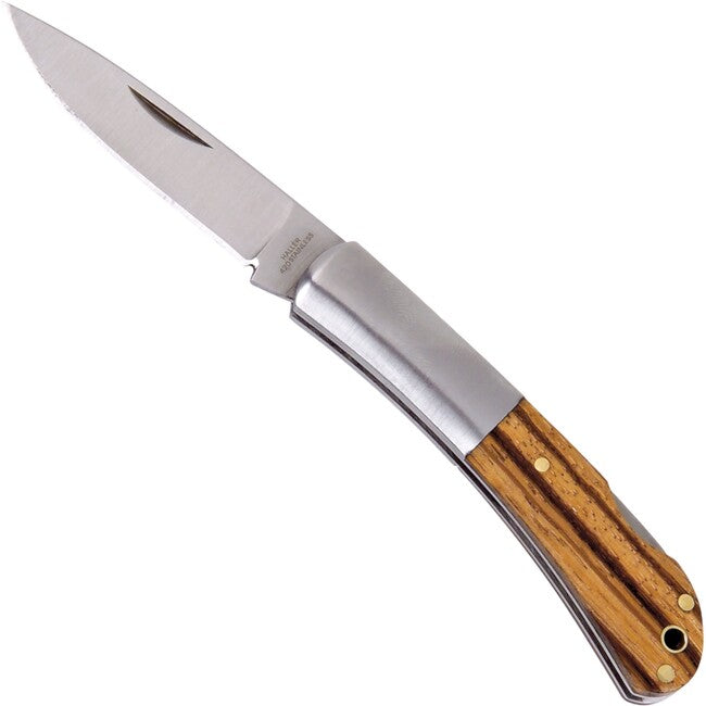Haller Tame džepni nož Stahlbacken Zebraholz, 420rsf, 60mm
