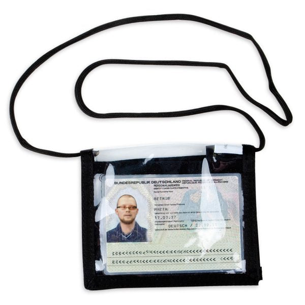 Tasmanian Tiger ID Holder futrola za vrat, crna