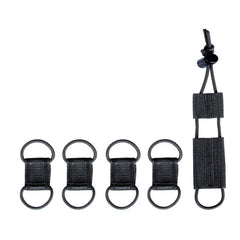 Tasmanian Tiger Cable Manager Set set elemenata za pričvršćivanje, crni