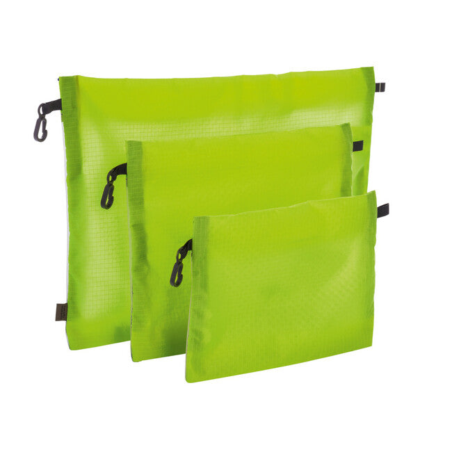 Tasmanian Tiger Mesh Pocket Set mrežaste torbice, Neon, safety yellow