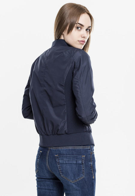 Urban Classics ženska light bomber jakna, Navy blue