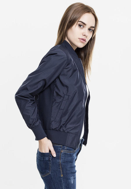 Urban Classics ženska light bomber jakna, Navy blue