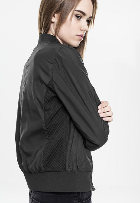 Urban Classics ženska light bomber jakna, crna