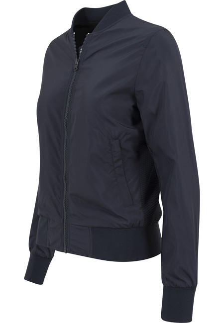 Urban Classics ženska light bomber jakna, Navy blue
