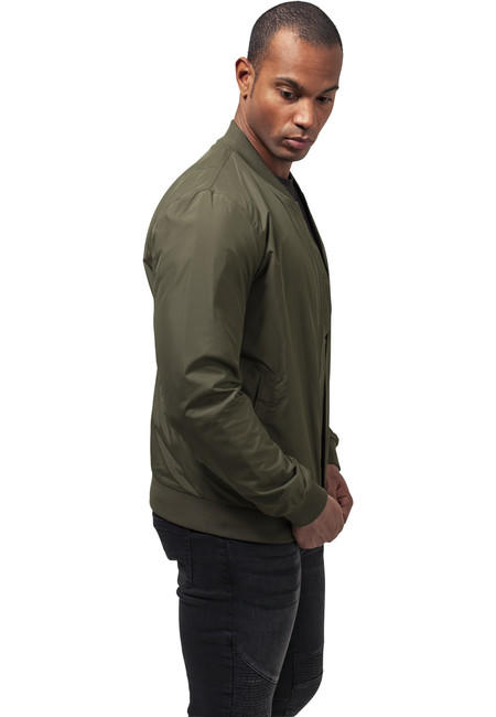 Urban Classics Light Bomber jakna, maslinasto zelena