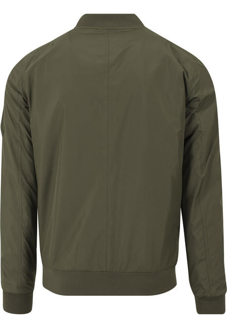 Urban Classics Light Bomber jakna, maslinasto zelena