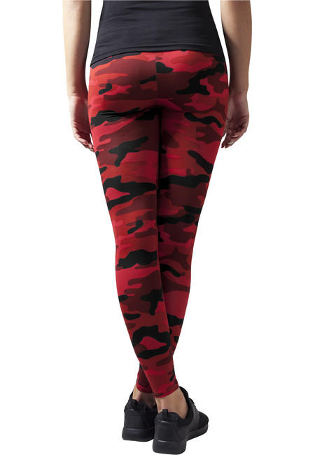Urban Classics ženske tajice, Red camo
