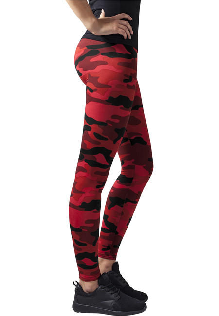 Urban Classics ženske tajice, Red camo